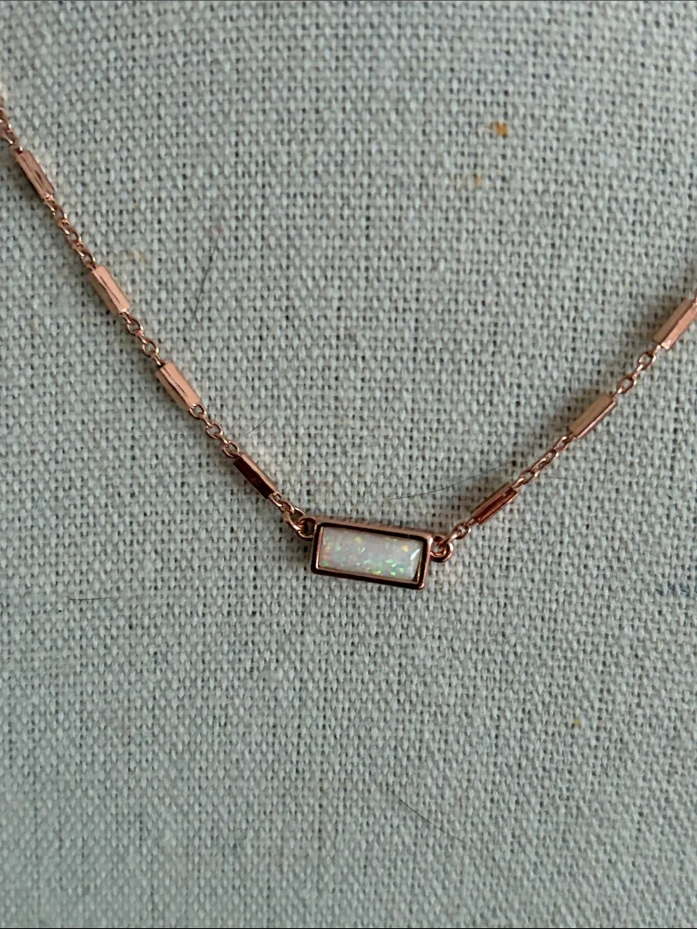 Pura Vida Rose Gold Necklace and Bracelet Set - Picture 5 of 8